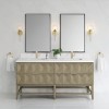 Emmeline 72" (Vanity Only Pricing) in Pebble Oak